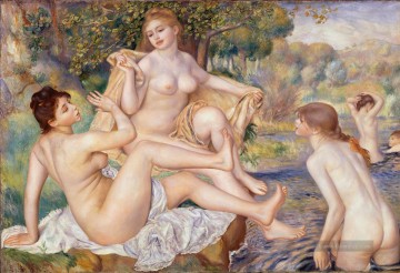 die große Badende Pierre Auguste Renoir Ölgemälde